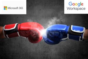 Read more about the article A comparison of Google Workspace and Microsoft 365